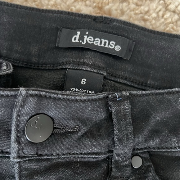D. Jeans Black Skinny Pants - Picture 2 of 3